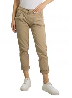 Chino con pence in cotone